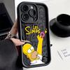 Süße The S-Simpsons Handyhülle für iPhone 17 16e 16 15 14 13 12 11 Air Pro Max Mini XR XS X 7 8 6 6s Plus Weiche TPU Rückseite