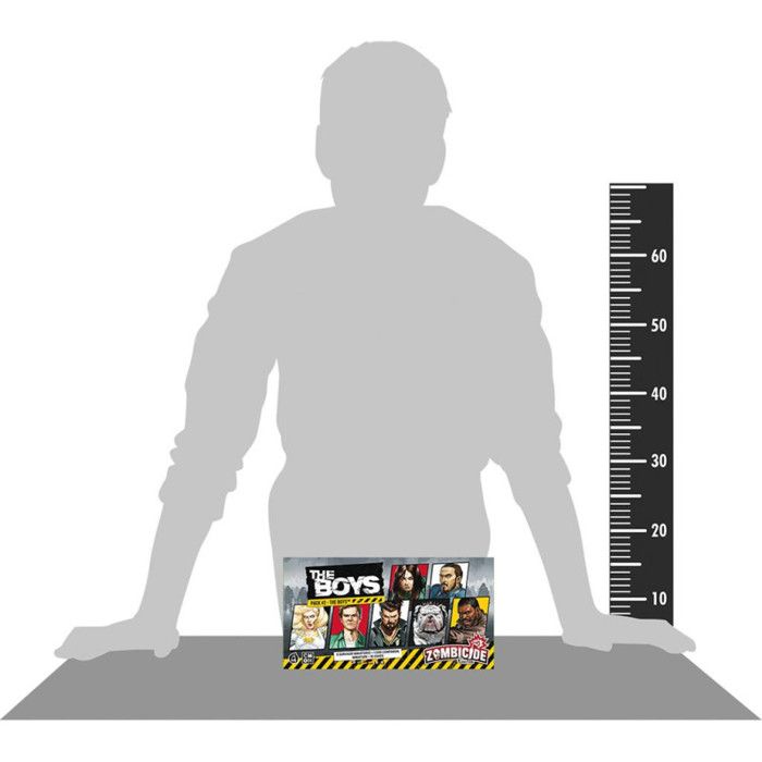 Jeu De Figurines - Zombicide : The Boys - Extension Pack 2 - 7 Figurines - A Partir De 14 Ans