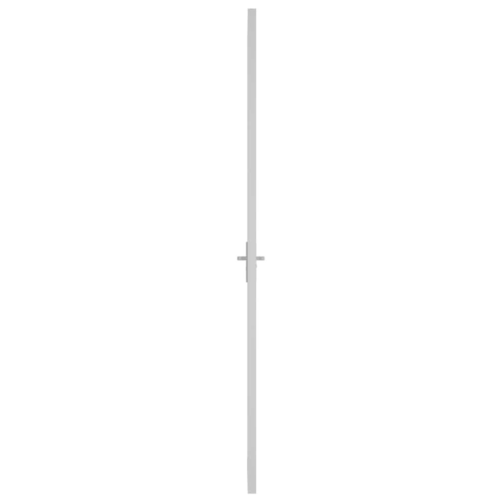 Vidaxl Interior Door, 83X201.5 Cm, White, Esg Glass And Aluminum