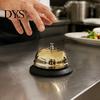 Zvonková signalizace Nerezový zvonek, Kuchyně s protiskluzovou základnou Manuální stisk pro restauraci, Hlasitý odolný kovový zvonek Kancelářská recepce Trénink zvířat