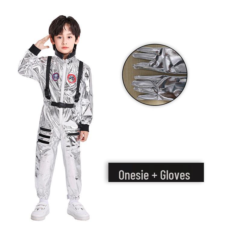 Halloween Astronaut Pilot Costume - Space Suit for Cosplay & Stage