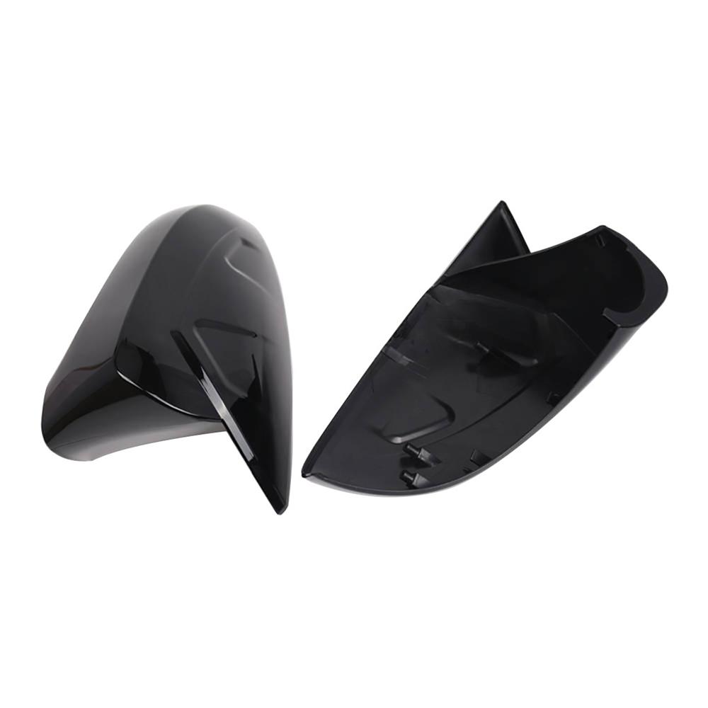M Style Horn Glossy Black Mirror Cover Caps For Lexus IS RC 200 300 350 450 2014-2020