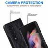 Fold7 Luxus Klapphandy Hülle für Samsung Galaxy Z Fold 7 6 5 4 3 5G Diamant Gitter Muster Leder Anti-Fall Schutz Hülle