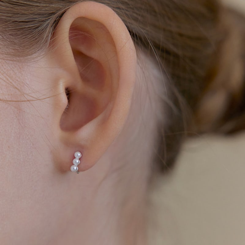 Lewe Petite Pearl One-touch Earring