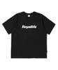 ROYALLIFE Original Logo Oversized Short Sleeve Tee (Rl001 Og Logo Tee) - Black