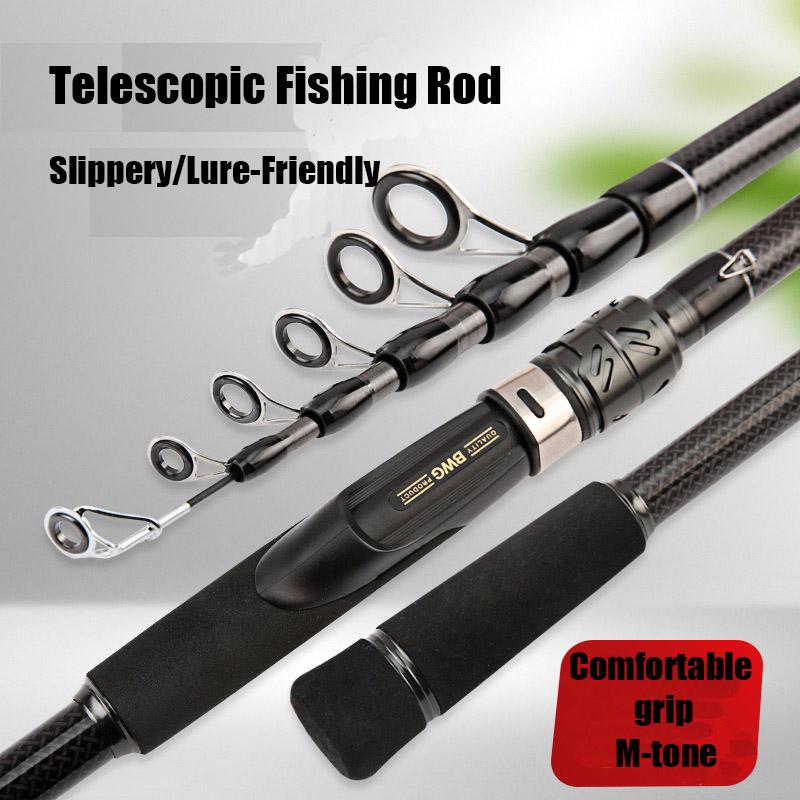Mavllos BWC-S Carp Fishing Spinning Rod Lure 8-20g, Portable Telescope Fishing Rod,Line 6-18lb Outdoors Bass Rod