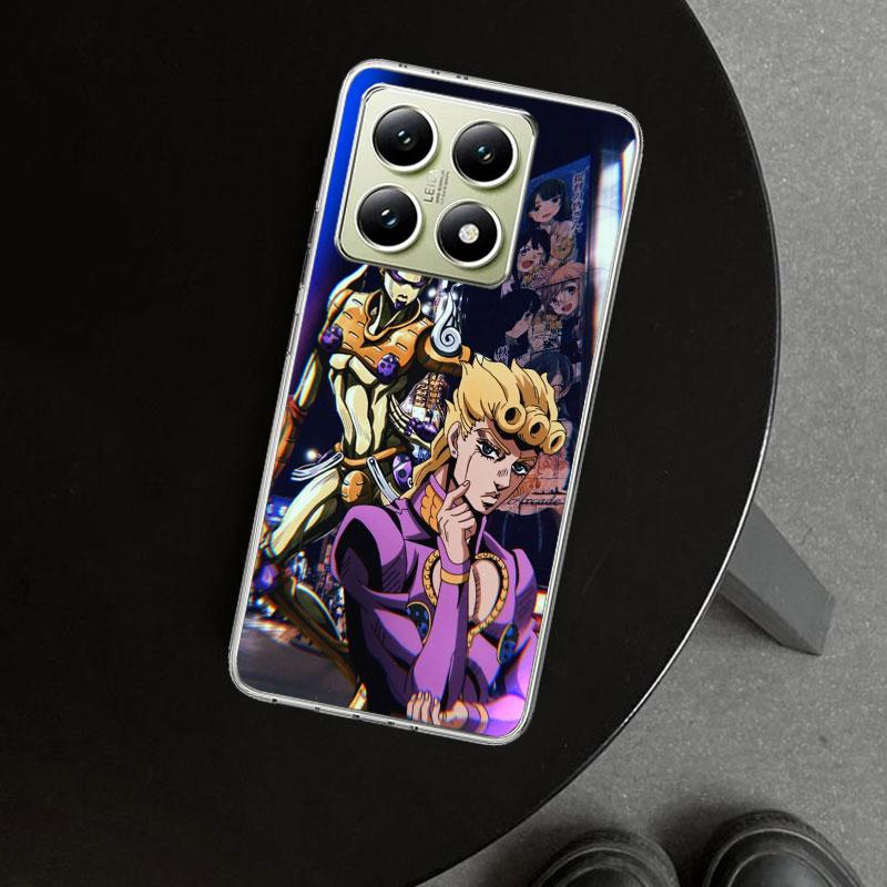 JoJo Adventure Giorno Giovanna Phone Case Cover for Xiaomi Redmi Note 15 14 13 12 11 Pro Plus 14S 12S 11S 11T 11E 10S 10 Customi