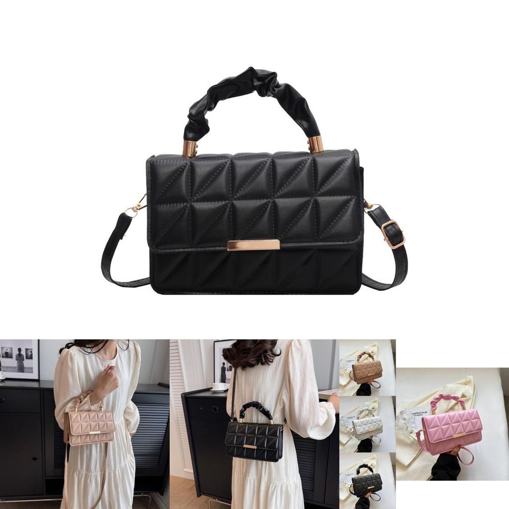 Fashionable Pu Leather Small Crossbody Bag Trendy Street Style Handbag For Women 2023
