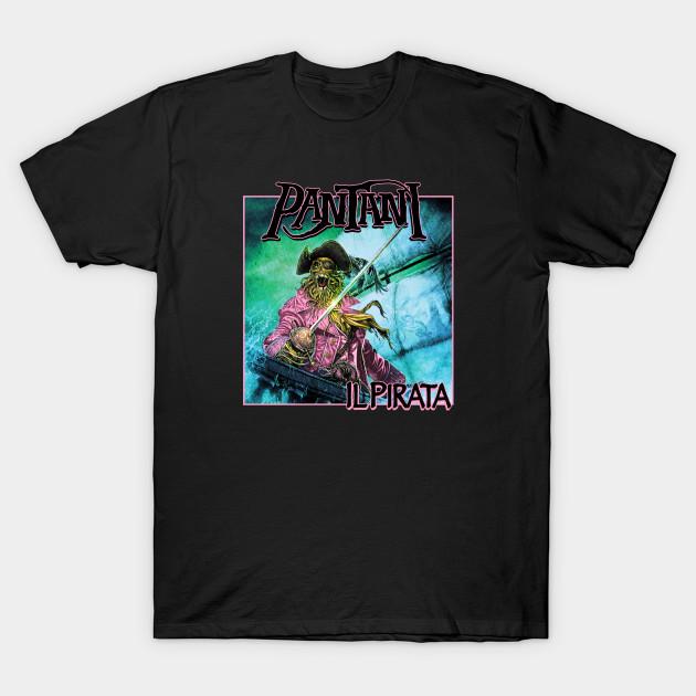 Men Black Print T-shirt Il Pirata Pantani / Alestorm No-Cut Transfer Paper Print Cotton Tshirt L чёрный