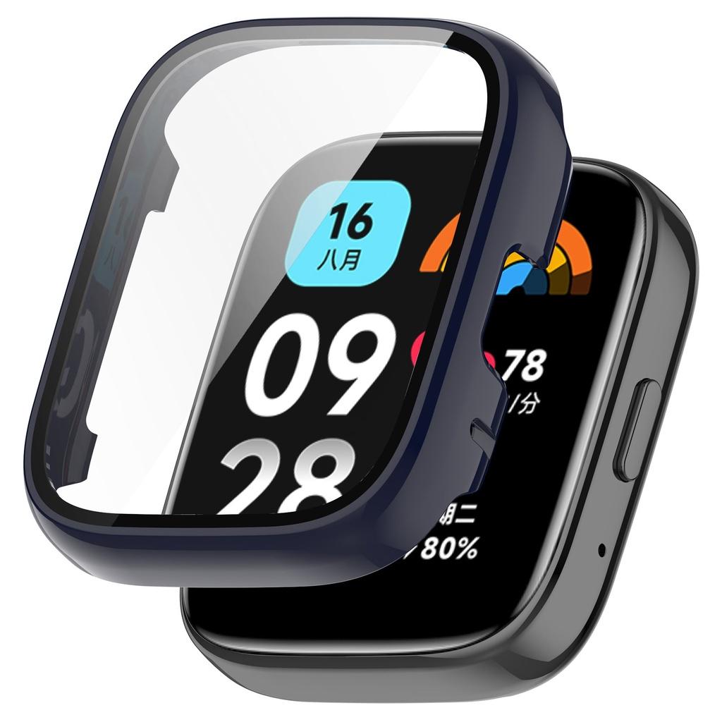 Glass + Protective Case for Redmi Watch3 Lite / Redmi Watch3 Active All-around Bumper Cover