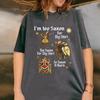 Lustiges Angelsächsisches T-Shirt Mittelalterliche Geschichte Meme T-Shirt Vintage Gewaschen Historische Humor T-Shirts Freizeit Baumwolle Kurzarm