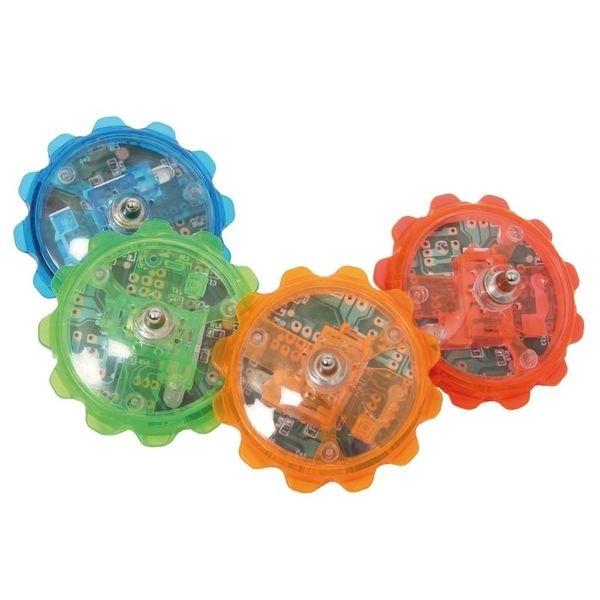 Toupie magnétique gyroscopique à lumière LED
