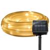 Solar LED Colorful Tube String Lights - Waterproof Courtyard & Garden Decoration