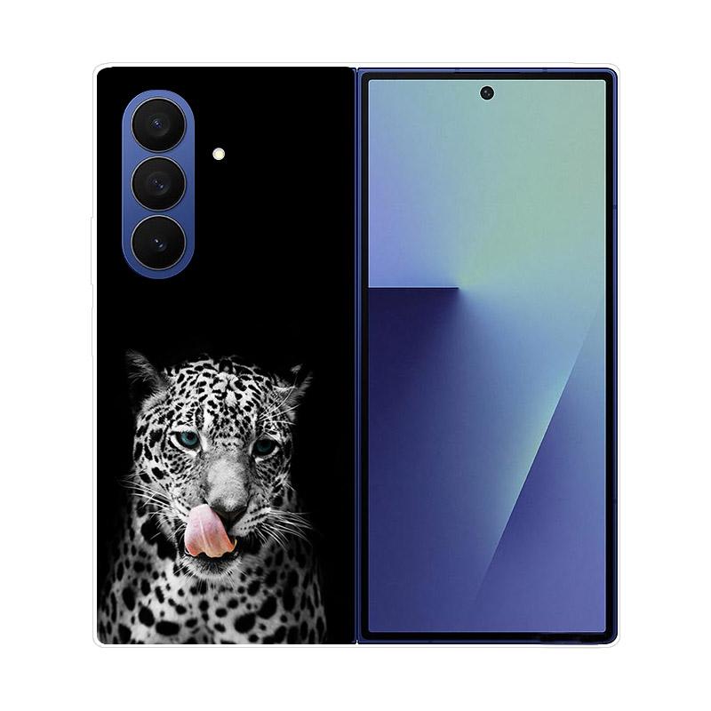 For Samsung Galaxy Z Fold 7 5G Phone Case Cover Transparent Back Protective Shell Coque For Samsung Z Fold7 Clear Hard PC Fundas