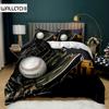 Sport Baseball Bettwäsche-Set für Kinder, Bettbezug-Sets mit Queen-Size, Jungen Sport Steppdeckenbezug Teenager Polyester Bettdeckenbezug