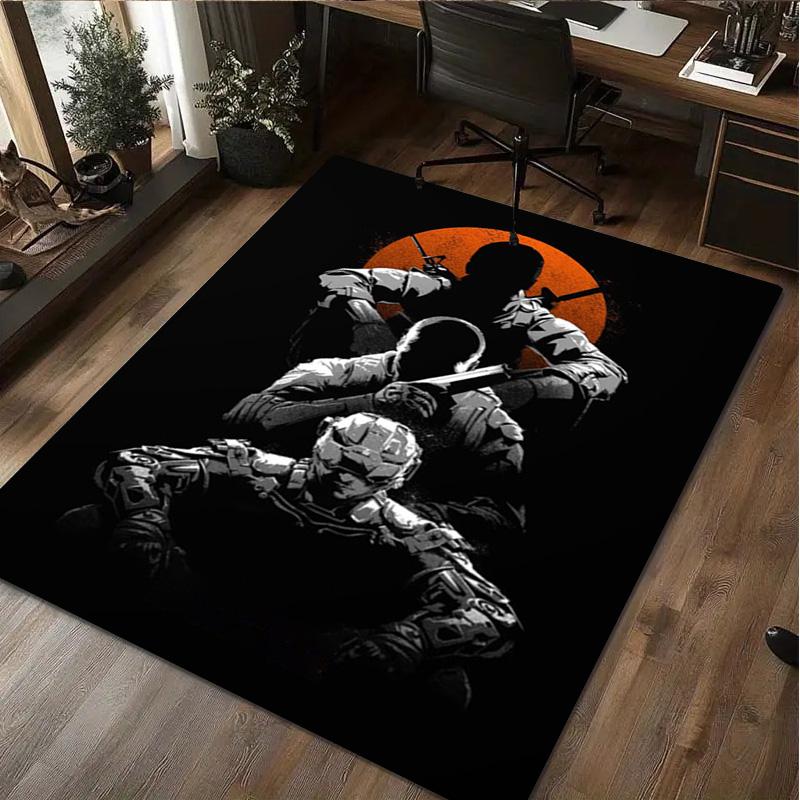 Silent Night Deadly Night Home carpet Office Decorative Carpet For Living Room Bedroom Door Mat Floor Rug Computer Chair Area Rug