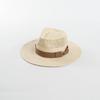 European and American style spring and summer fashion casual hand-woven hollow bow webbing Panama straw hat outdoor sun hat
