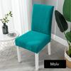 Solid Jacquard Chair Covers Stretch For Wedding Dining Room Office Use Banquet Housse De Chaise Chair Cover Durable