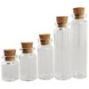Mini Glass Drift Bottle for Baby Hair Preservation with Cork