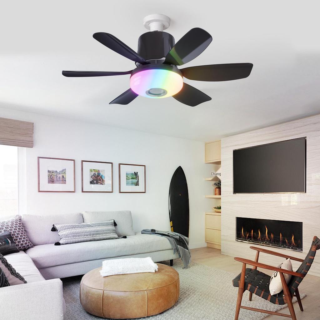 2025 Modern Minimalist Ceiling Fan Light: Integrated Fan and Chandelier for Bedroom