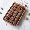 18 Cavity Cake Pan Non-Stick Square Shape Bread Mold Pan Stainless Steel Baking Tools Professional Bakeware
