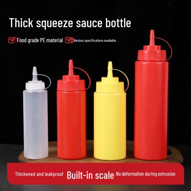 ZISIZ Single Hole Squeeze Sauce Bottle