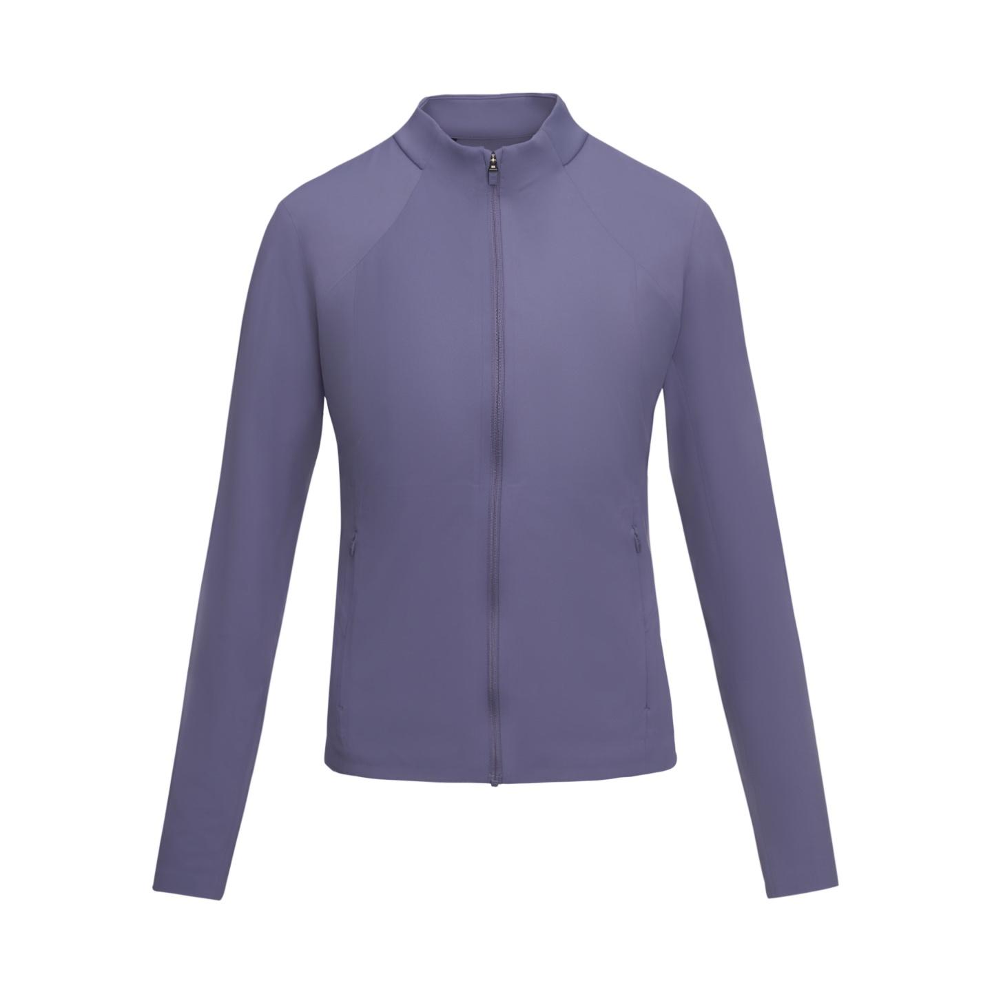 Under Armour Premium Sleek Training Lightweight Breathable Fitted Full-Zip Jacket Women jackets Lavender 6014346-520 S