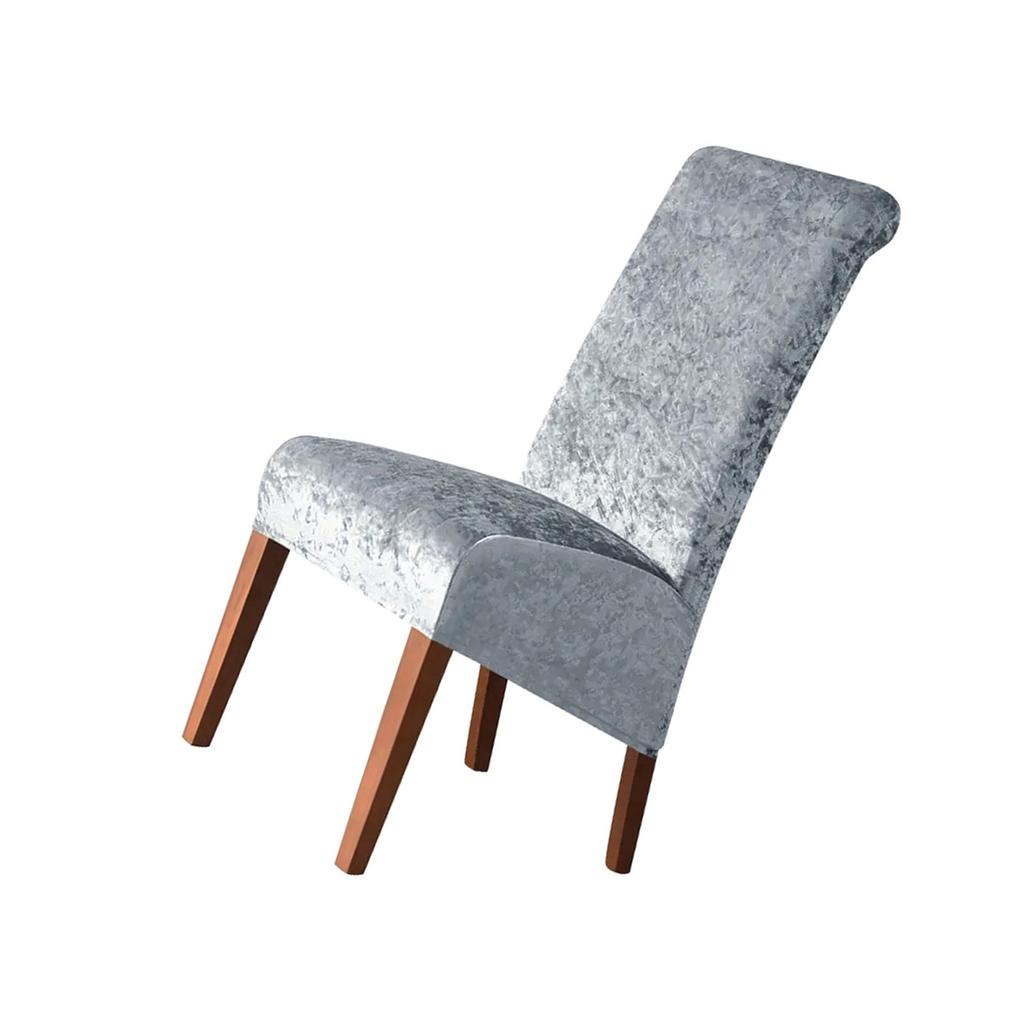 Thicken Plushes Dining Chair Cover Velvet Stretch Chair Seats Slipcovers Soft Warm Chairs Cover for Kitchen Living Room