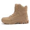 Men's Large Military-Style Outdoor Hiking Boots - Wear-Resistant, Anti-Kick, Ideal for Camping and Sports.