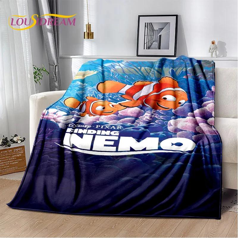 29 Style Cute Finding Nemo Cartoon Sea World Blanket,Flannel Soft Throw Blanket for Home Bedroom Bed Sofa Picnic Office Kid Gift