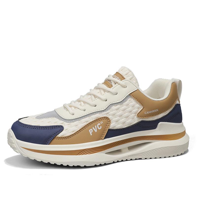 

Мужская обувь 2025 года, новые летние дышащие спортивные кроссовки для бега подростков, студентов, нескользящие, износостойкие, повседневные туфли, модная обувь для мужчин 39