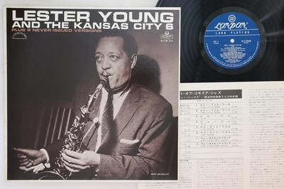 LP Record LESTER YOUNG  Lester Young With The Kansas City 6 SLC454 LONDON 1973 Japan Jazz Used