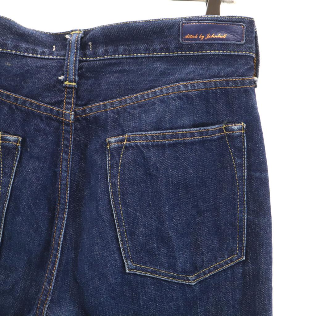 Attick by Johnbull Made In Japan Straight Denim Pants Jeans Button Fly Women Used
