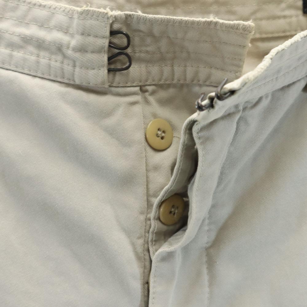 PRADA made in Italy Button fly Long pants 46 Beige Men's Used