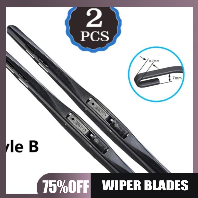 Suitable for Jeep Grand Cherokee KL 14-19 front and rear wipers windshield wiper wiper blades чёрный