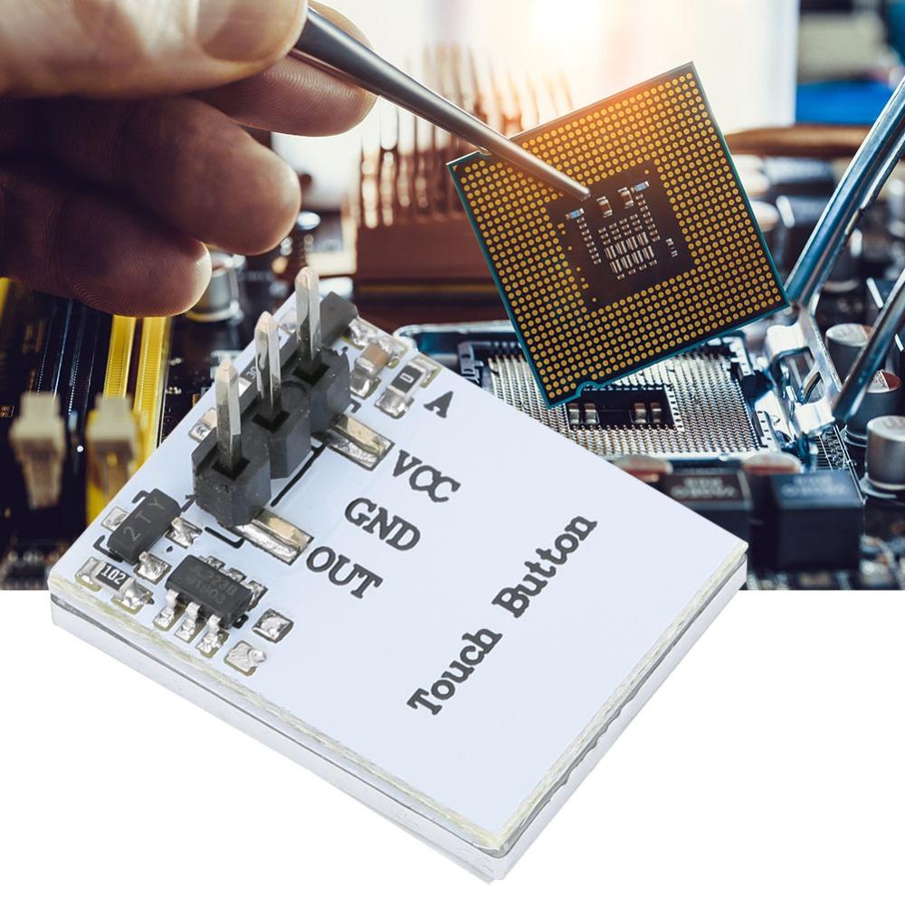 2PCS Reliable Capacitive Switch Button Module Anti Interference Touch Switch  Electrical Engineering