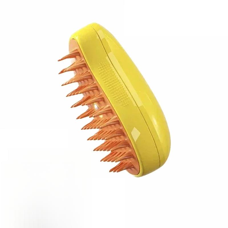 

Паровая щетка для кошек, электрический спрей, распылитель воды, расческа для котят, домашних животных, мягкая силиконовая щетка для депиляции, щетка для волос в ванне для кошек, принадлежности для ухода за волосами