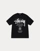 Stussy World Tour Tee Black 25SS 3903962