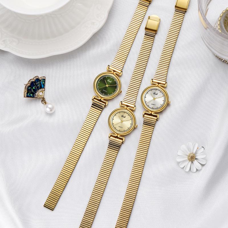 Niche High-Value Women'S Watch, Exquisite Medieval Alloy Guangzhou Watch, Women'S Waterproof Quartz Watch