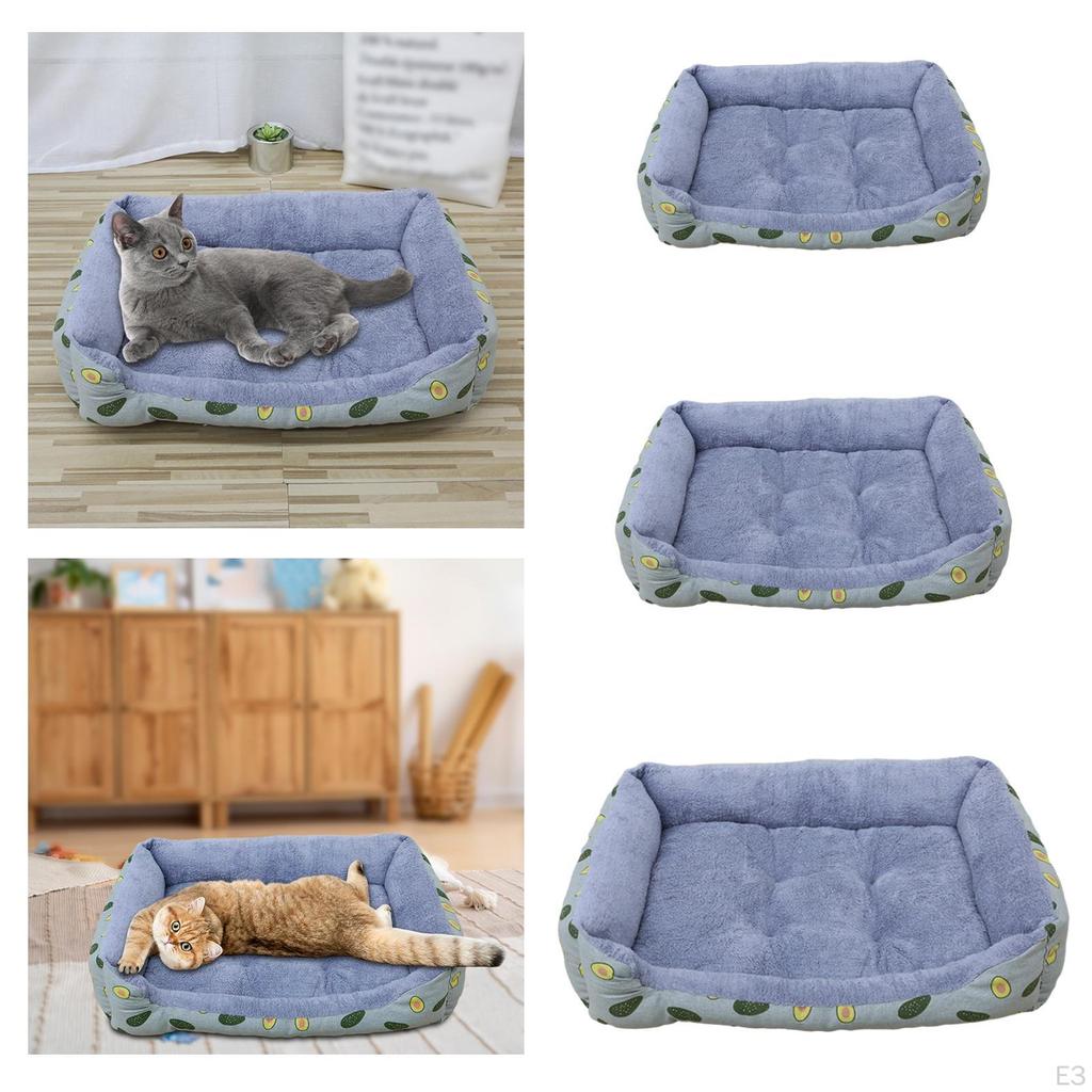 Gemütliches Haustierbett für kleine Hunde und Katzen – weicher, einladender Schlafplatz