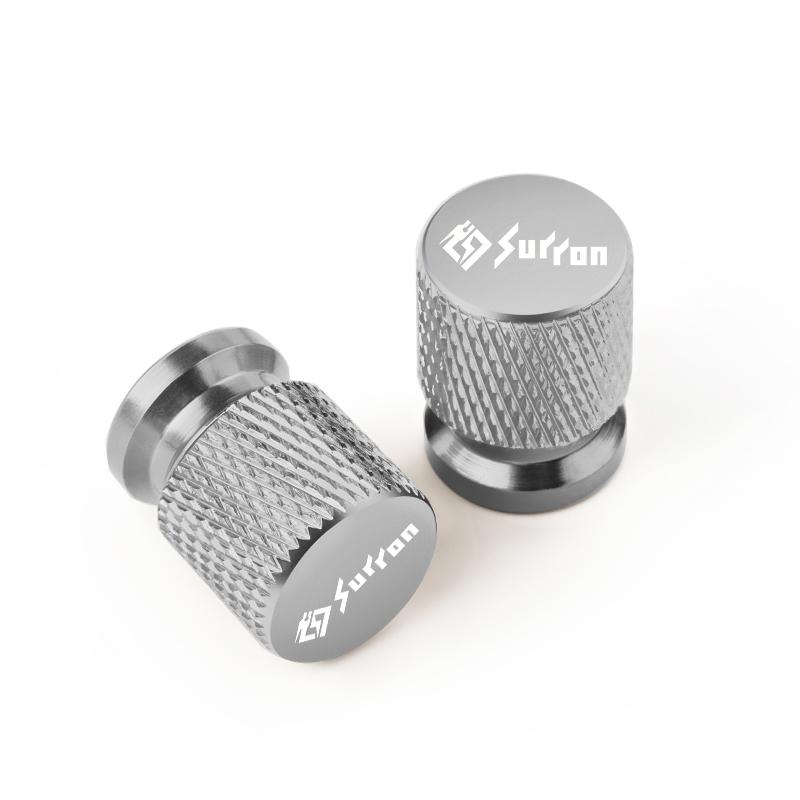 2PCS Tire Valve Caps Tyre Stem Covers Airdust Waterproof For SURRON 48T 52T 54T 58T 64T Motorcycle Accessories