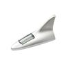 Car Solar Energy Shark Fin Antenna LED Warning Tail Lights Auto Roof Decorative Anti-Tailing Flash Strobe Light