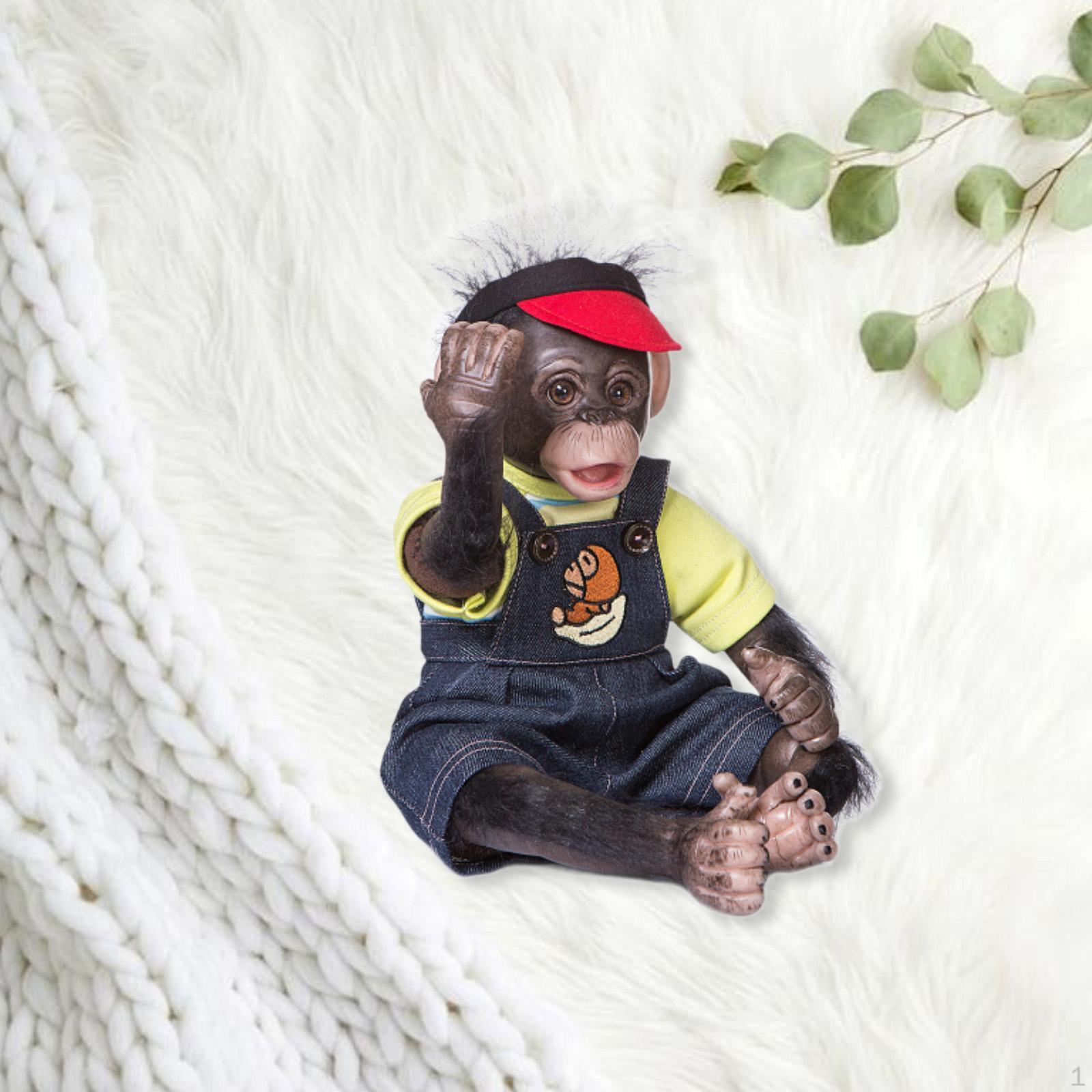 

Realistic Monkey Baby Dolls Newborn Art Very Soft A B