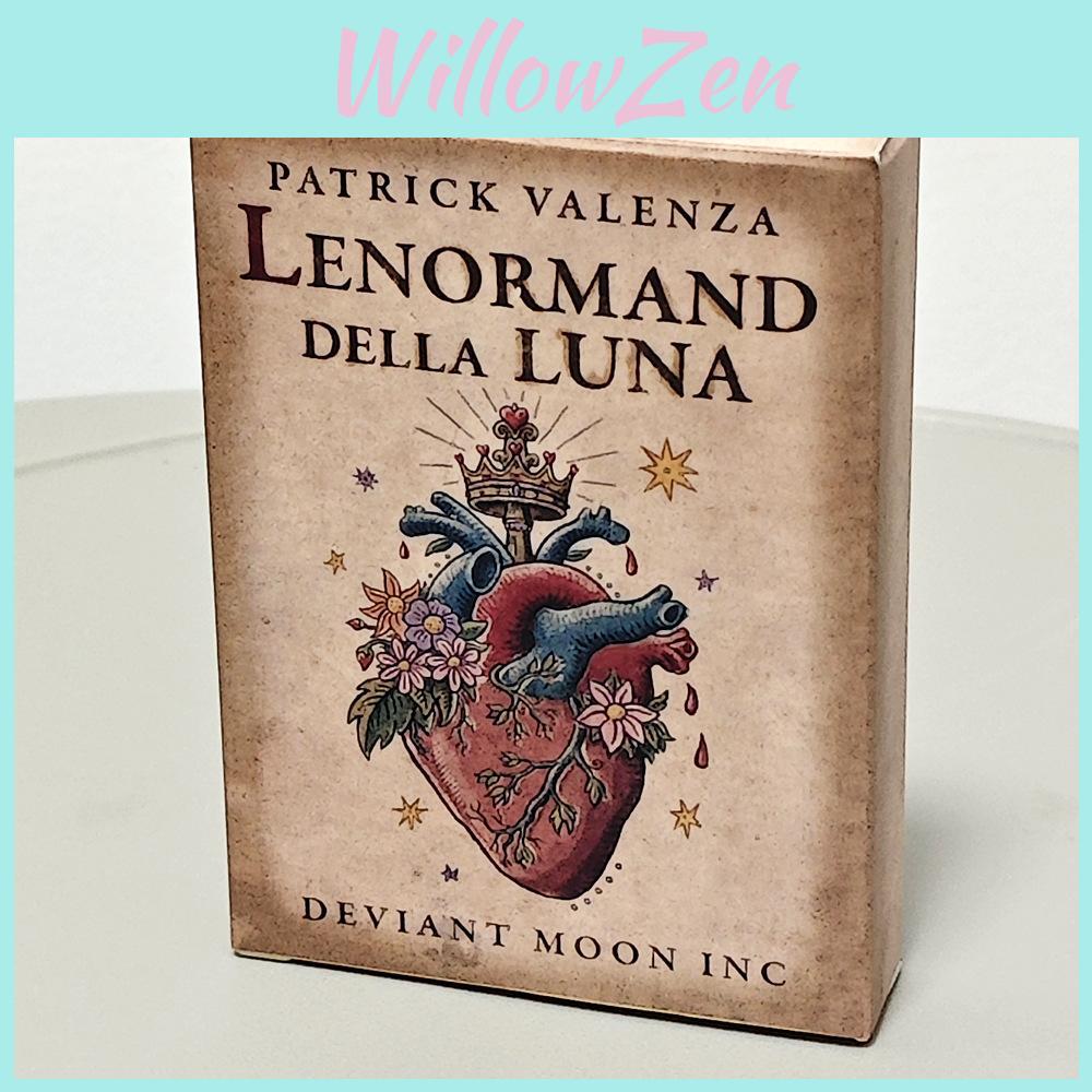 Deviant Moon Lenormand Card Deck With Doublesided Textured Paper For Tarot And Fortune Telling