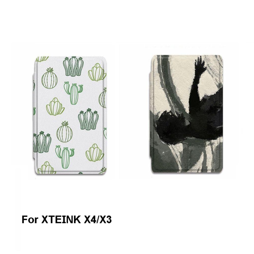 Cute Rabbit Magnetic Case Anti-fall Folio Shell High Quality Protective Cover for XTEINK X4/X3