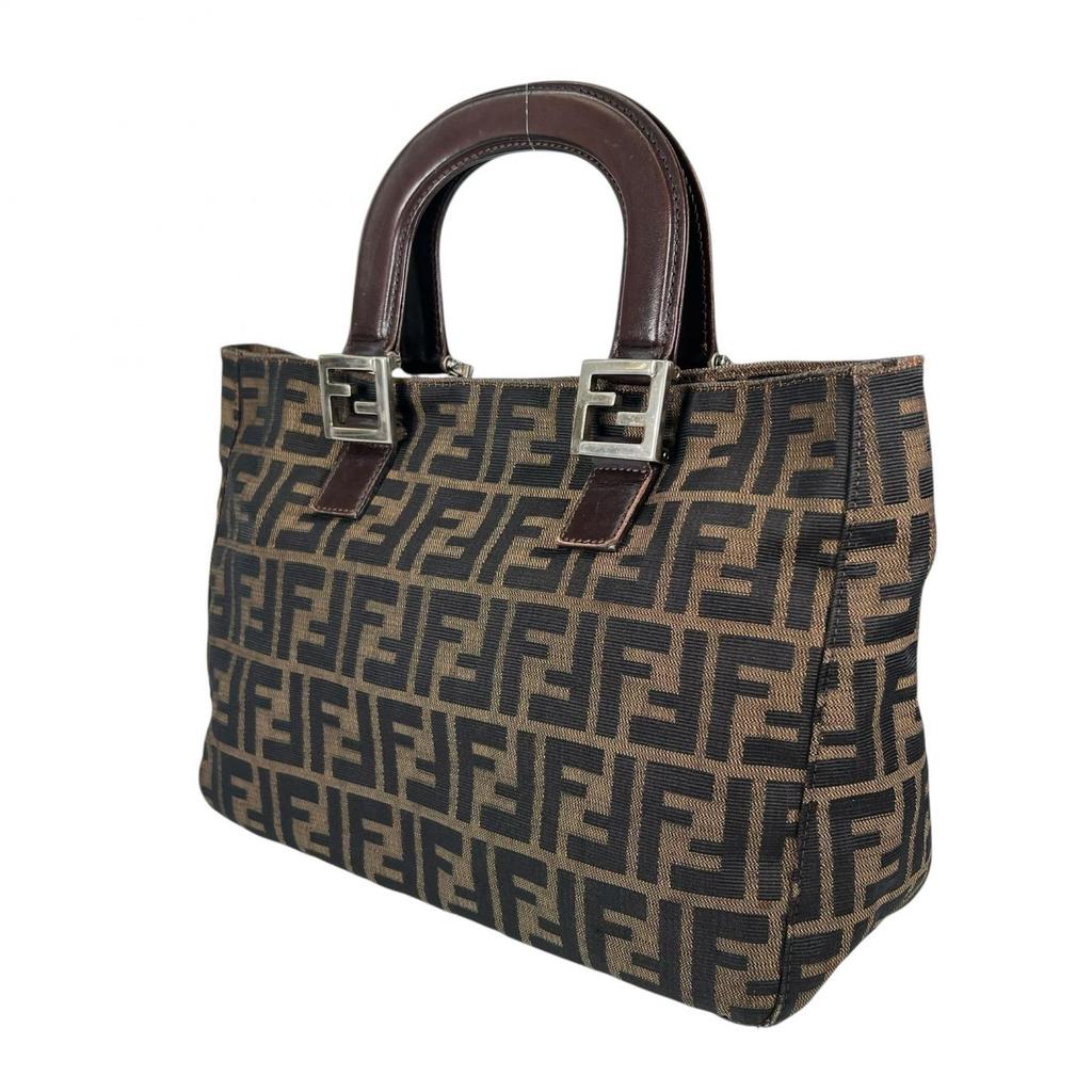 FENDI Handbag Brown Women used