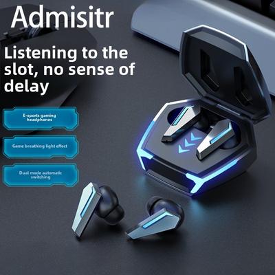 New Mini Wireless Bluetooth Headphones Noise-cancelling In-ear Esports Gaming Headphones