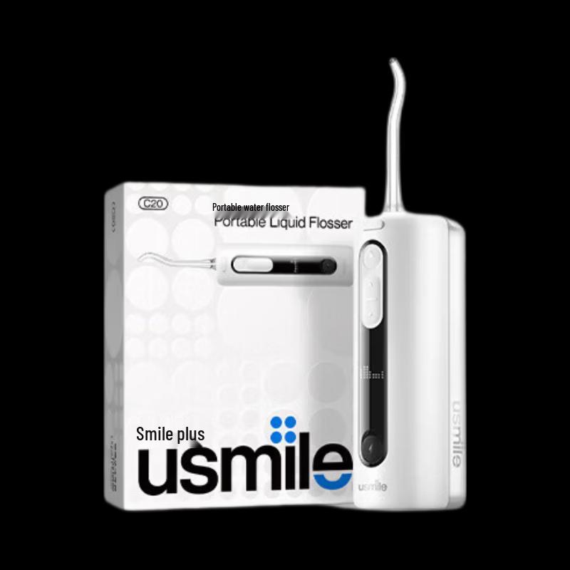 Usmile Retractable Portable Water Flosser CN plug (adapter included)