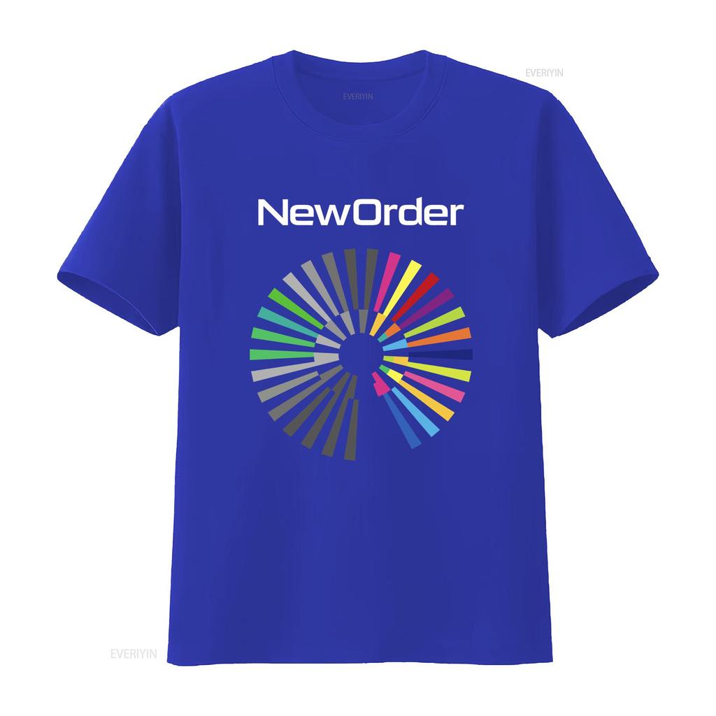New Order Band T Shirt Full Sizes S 5XL Multicolor Retro Design  Vintage Washed Casual Designer Clothes Breathable Homme