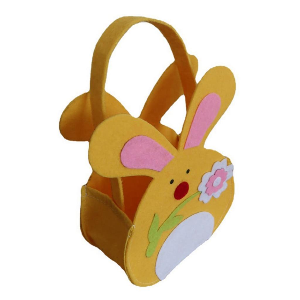 2dílná dárková taška velikonočního zajíčka Úložná taška Plátěný dekorativní košík Velikonoční úložná taška